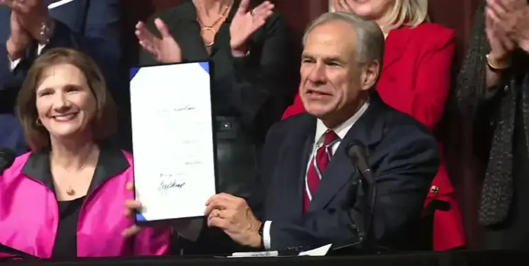 Abbott visits Collin County to sign bill banning Sharia Law compounds