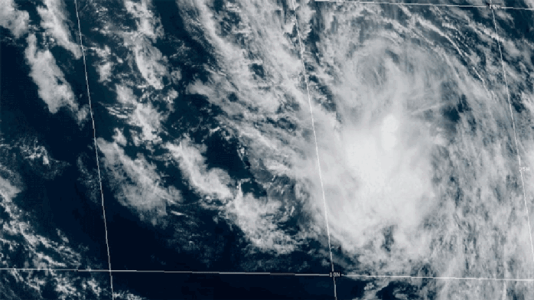 Tropical Storm Dolly on Aug. 27, 2026.