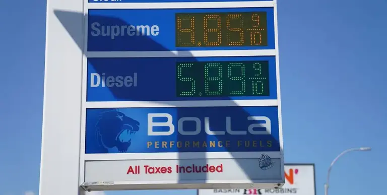 Record diesel prices top $6 a gallon — what it means for your wallet